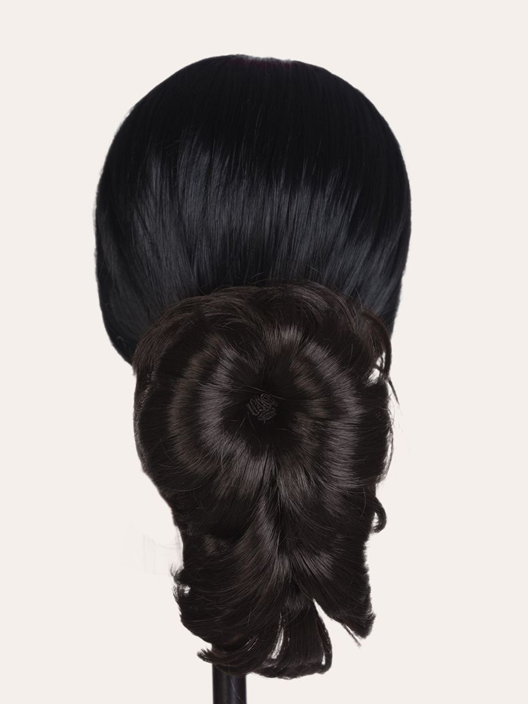 ABS Clip-In Wavy Bun Hair Extension -Brown