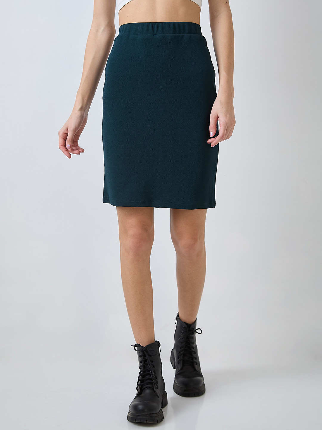 SZN High Waisted A-Line Skirt