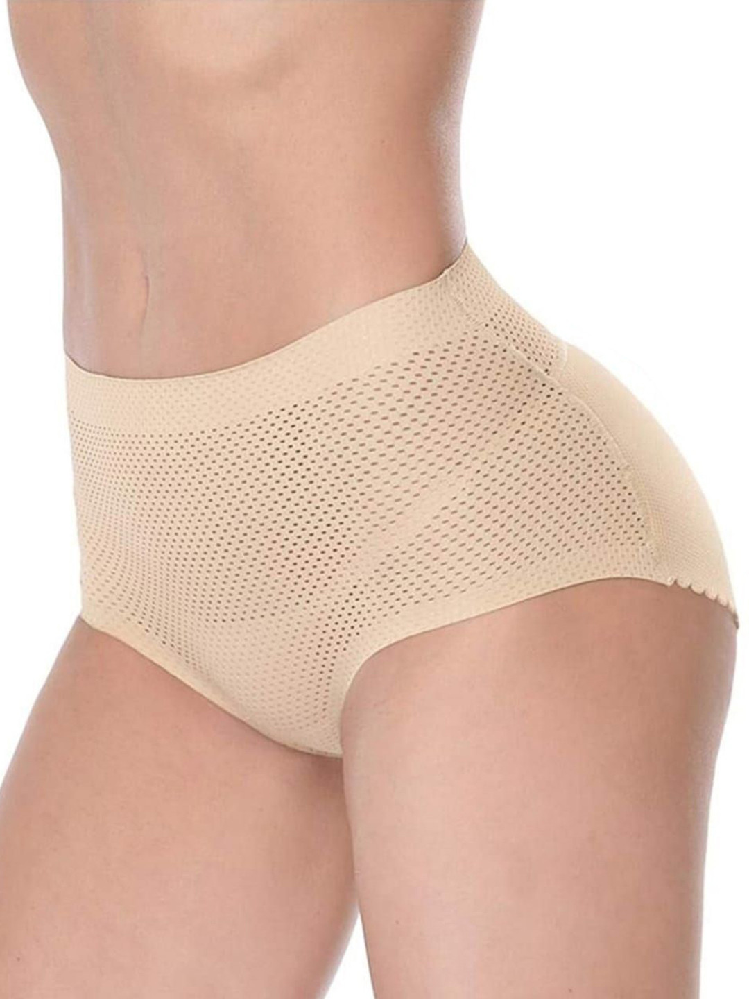 Munaafi Comfort Fit Seamless  Padded Brief 126-BEIGEE-S