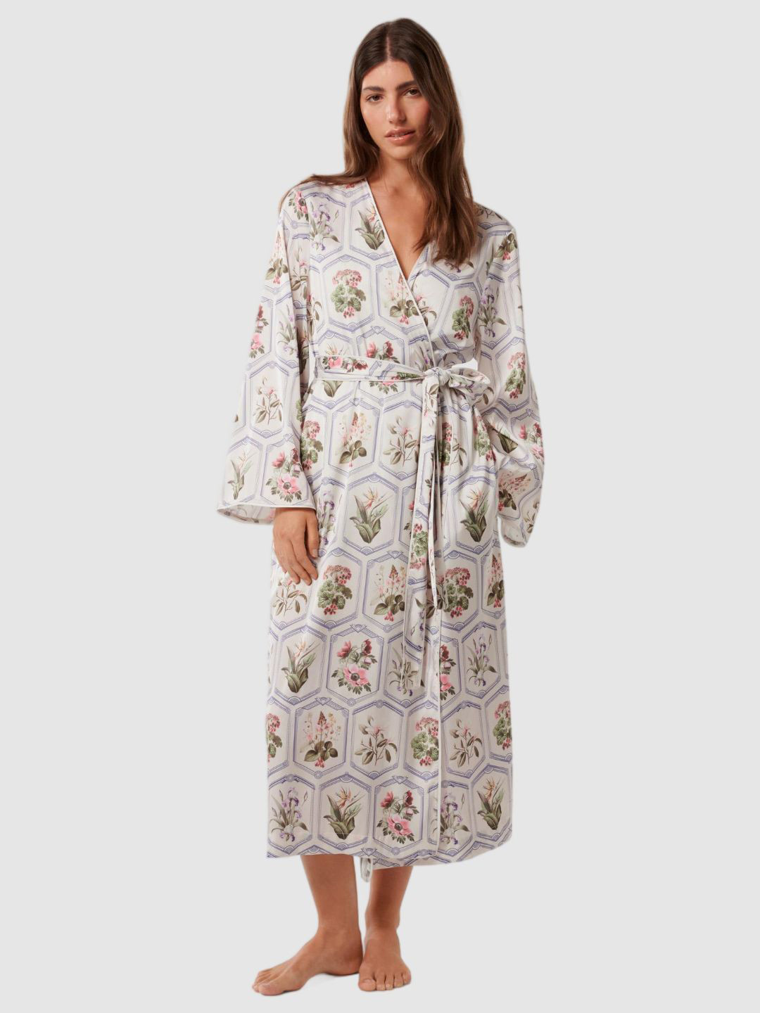 Forever New Printed Annabella Maxi Robe