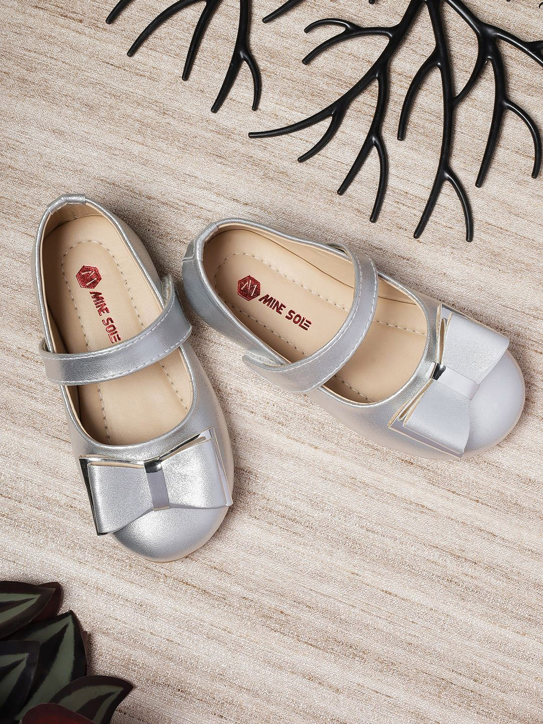 Minesole Girls PU Flatforms