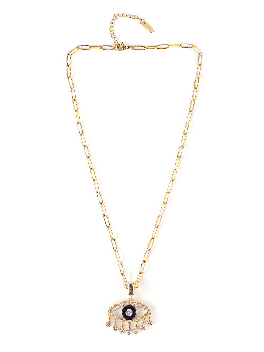 DressBerry Women Chain with Eye Shape Pendant