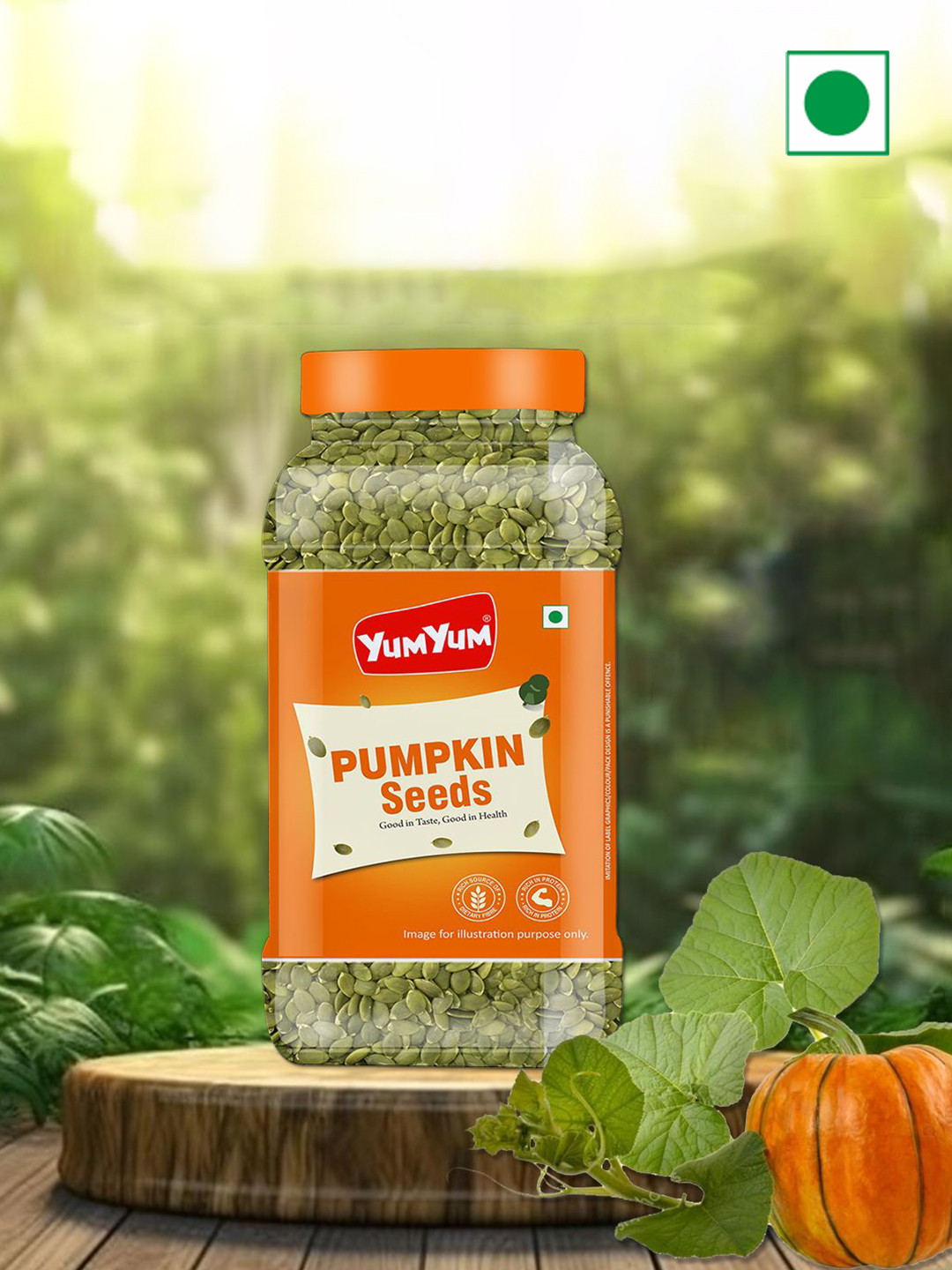 YUM YUM Roasted Pumpkin Seeds - 1 Kg