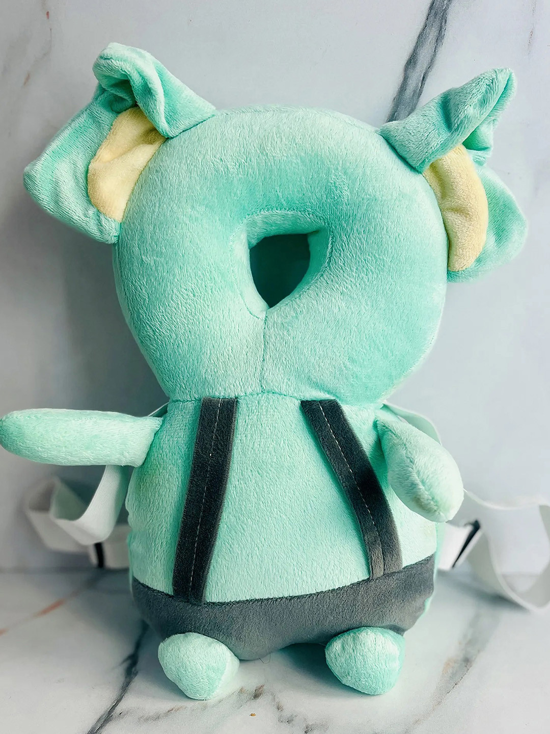 NeonateCare Green & Yellow Infants Baby Head Protector Pillow