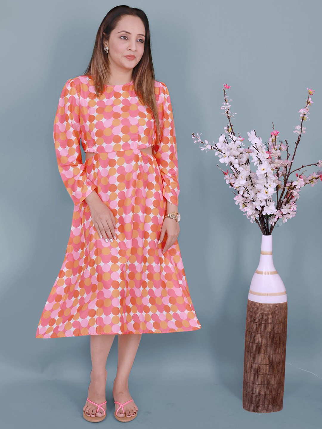 Kaajal by Vidhi Print A-Line Dress