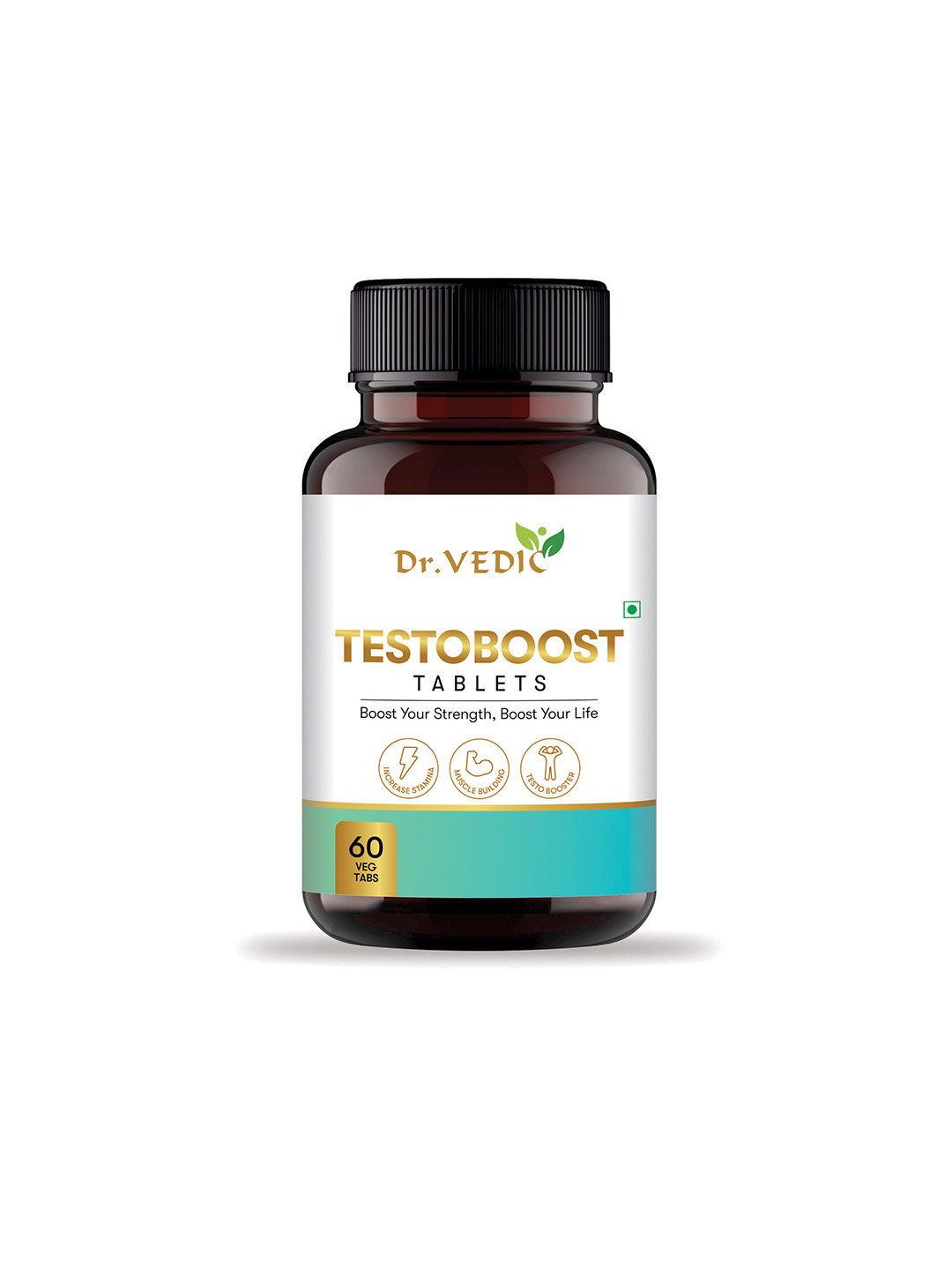 Dr Vedic Testo Booster Support Tablets - 60 Tablets