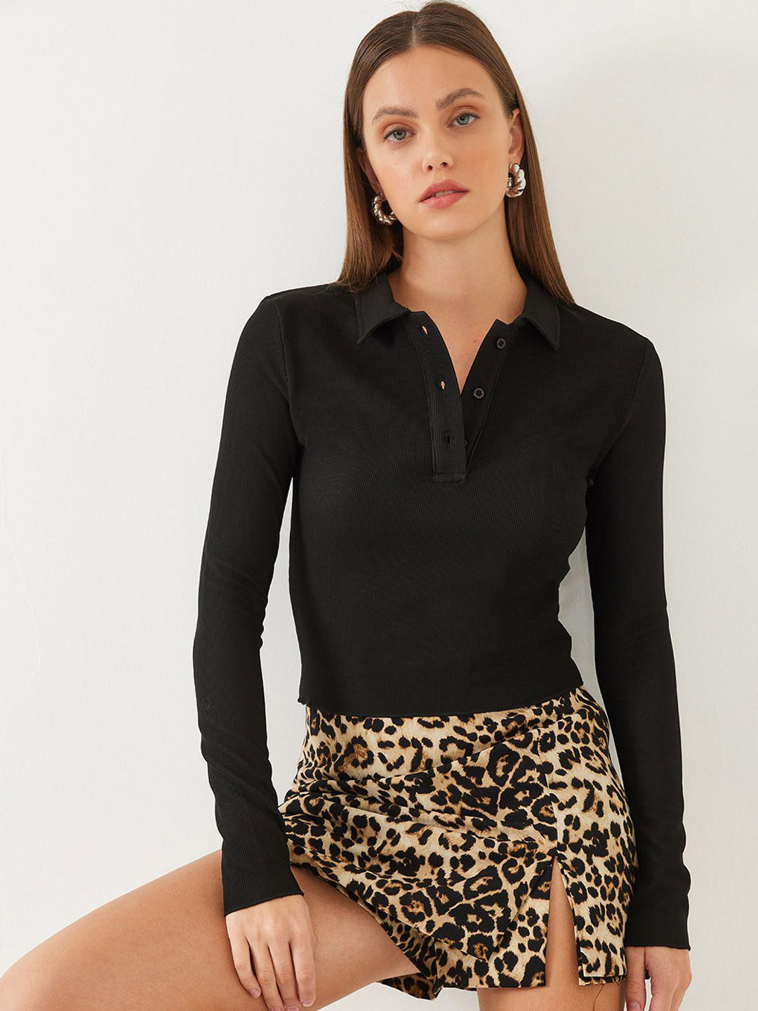 BIANCO LUCCI Shirt Style Top