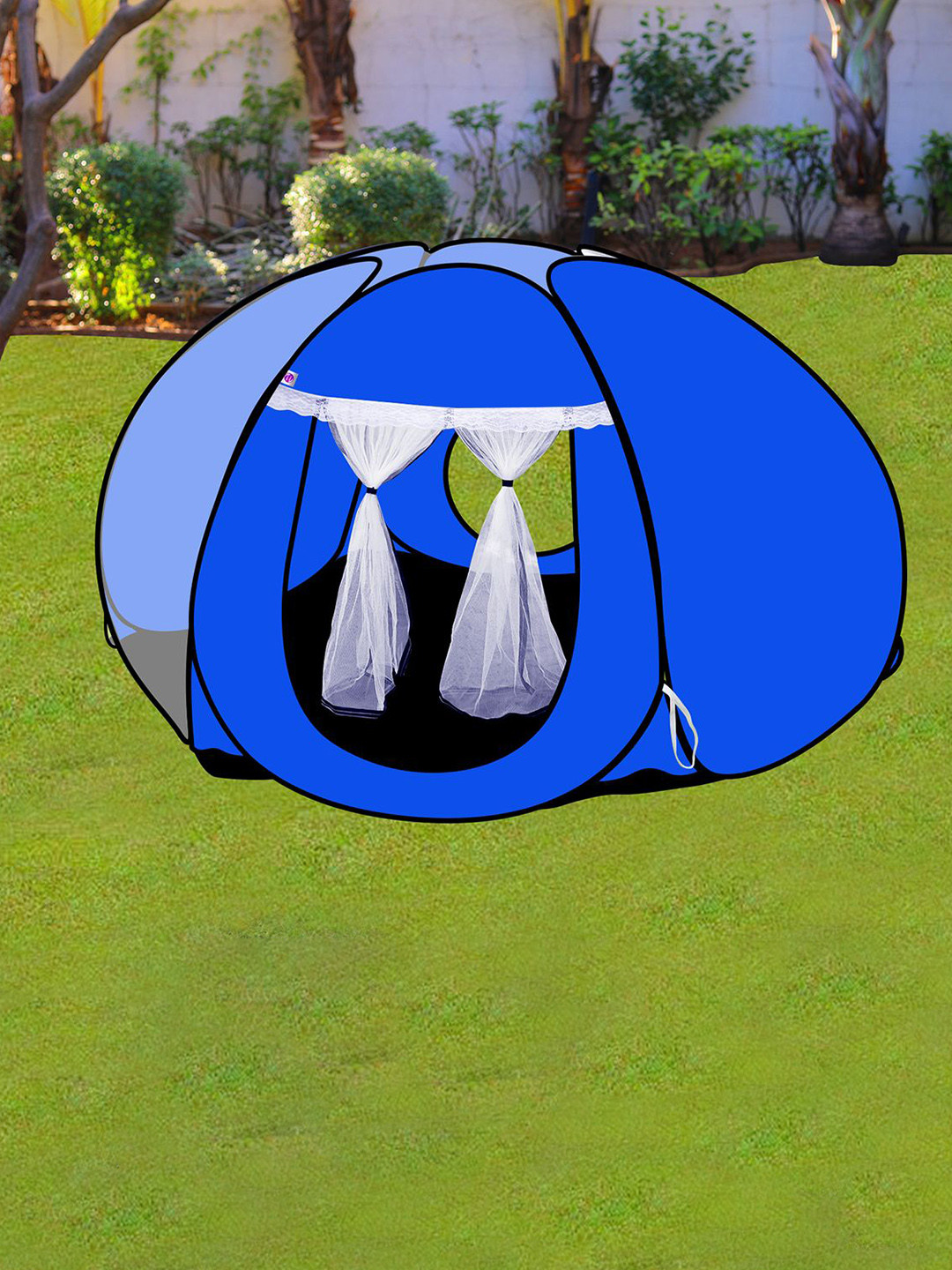 Silver Shine Kids Patterned Foldable Tent