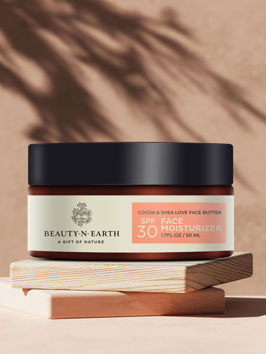 BEAUTY-N-EARTH Face Moisturizer With Cocoa & Shea Butter - 50 ml