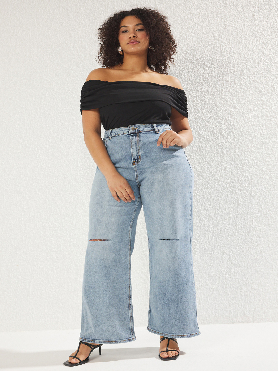 Trendyol Women Mid-Rise Heavy Fade Jeans