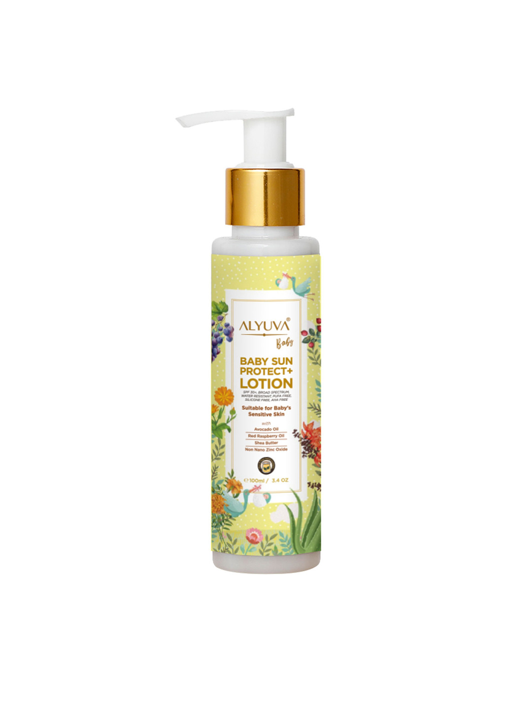 Alyuva Baby Sun Protect+ Lotion- 100 ml