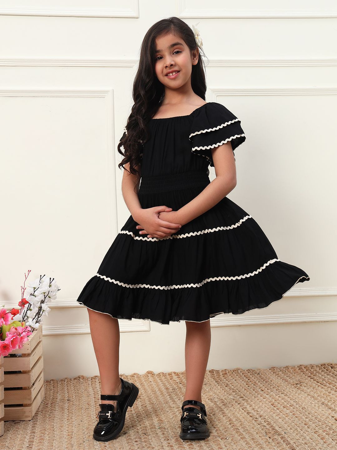 Bugandbees Fit & Flare Dress