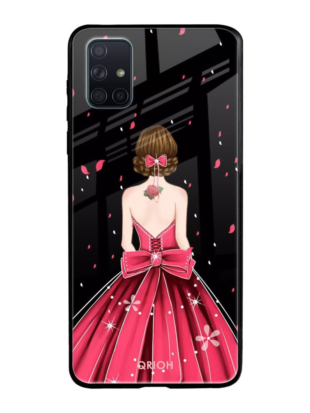 QRIOH Quirky Printed Samsung Galaxy A51 Back Case Mobile Accessories