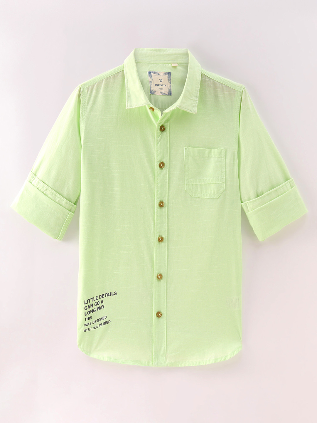 Infinity Boys Opaque Casual Shirt