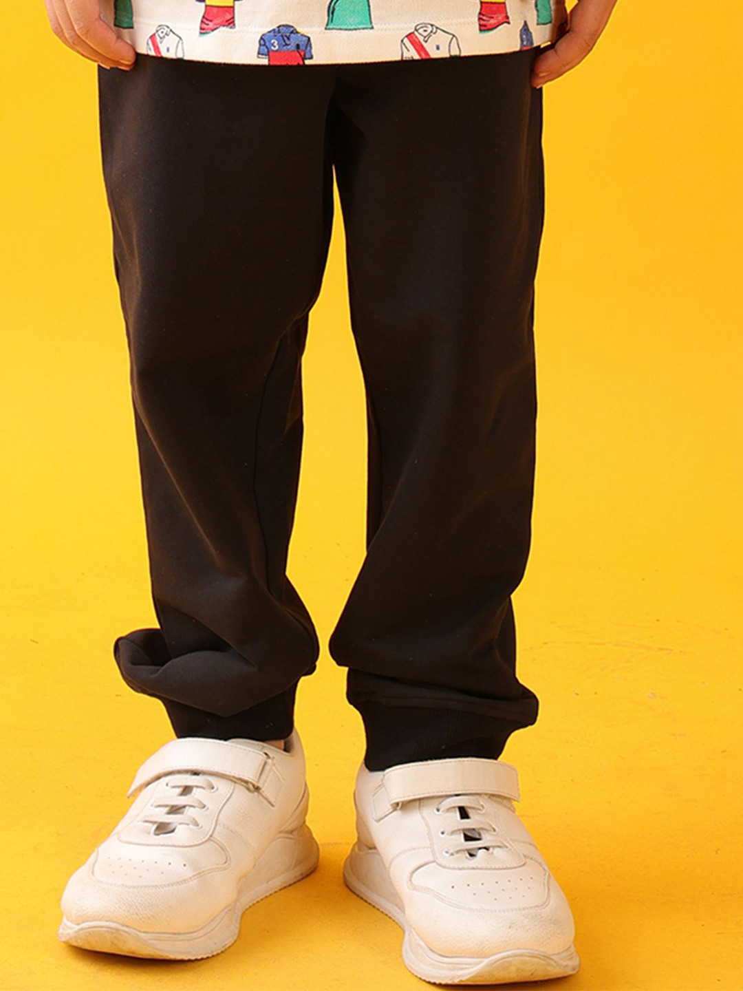 Anthrilo Boys Summer Black Jogger