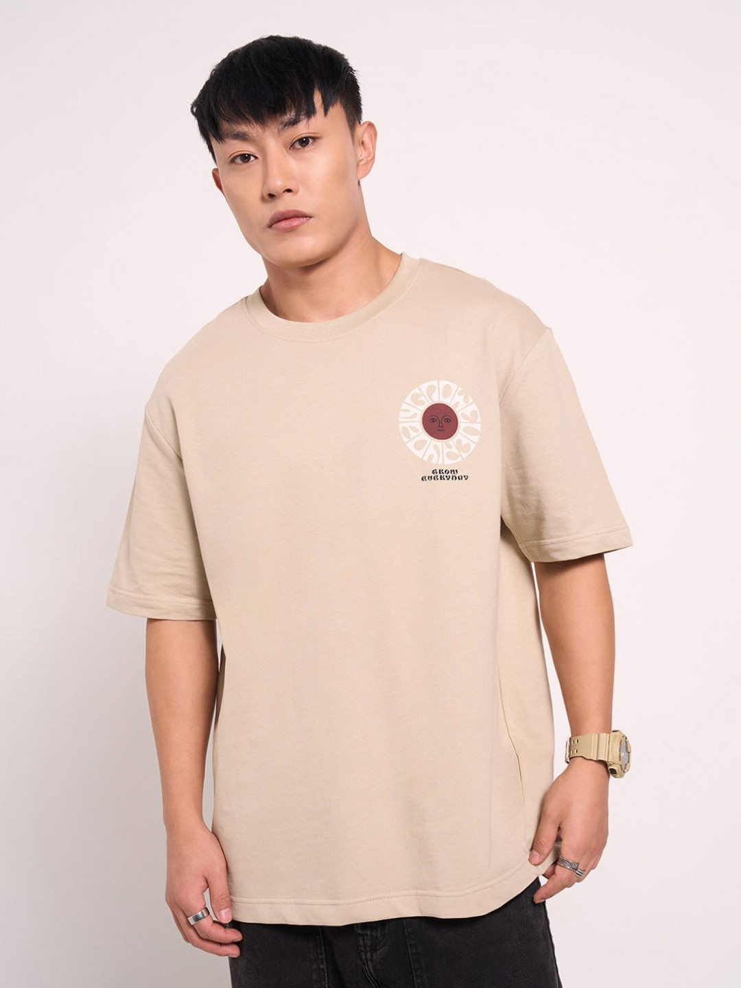 People Men Raw Edge Boxy T-shirt