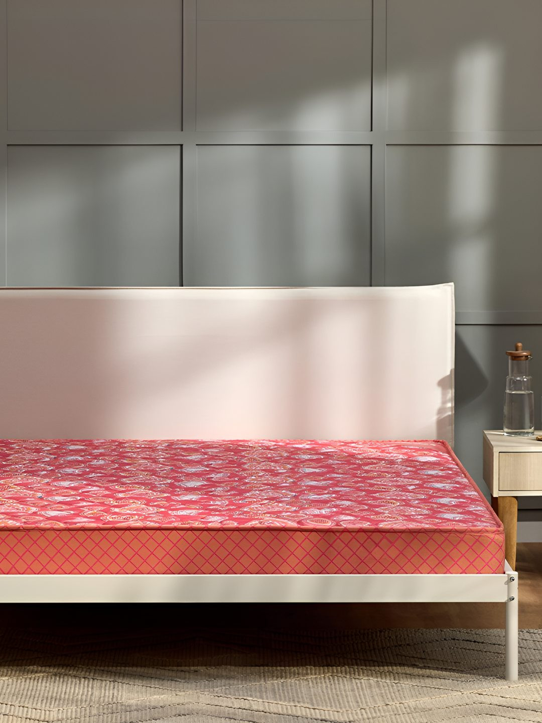 KURLON Natural Rubberized Coir 4 inch Double Coir Mattress - 75 inch x 30 inch