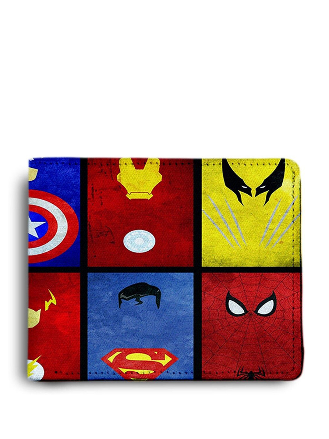 ShopMantra Men Printed PU Two Fold Wallet