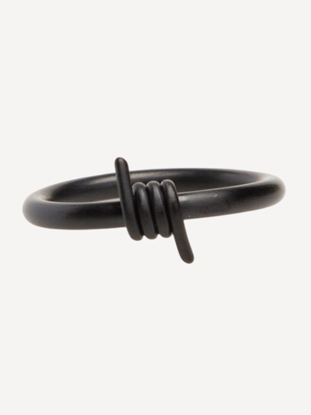 WHITE LIES Men Coiled Wire Ring