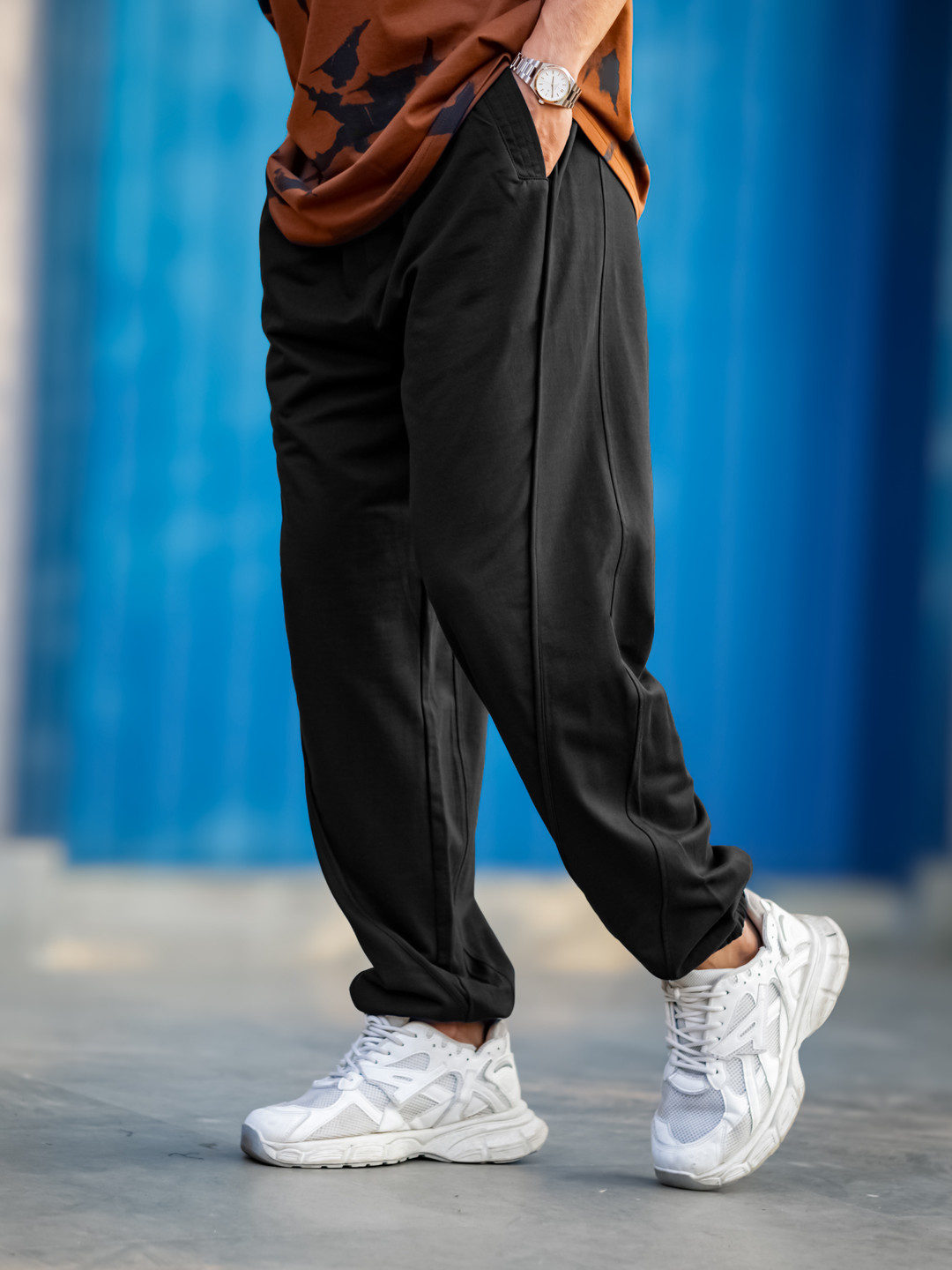 Maniac Cotton Baggy Fit Trouser