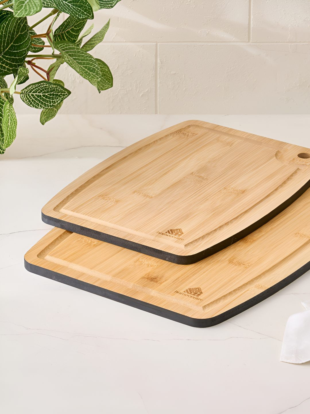 Home Centre Brown 2025 Bamboo Chopping Board
