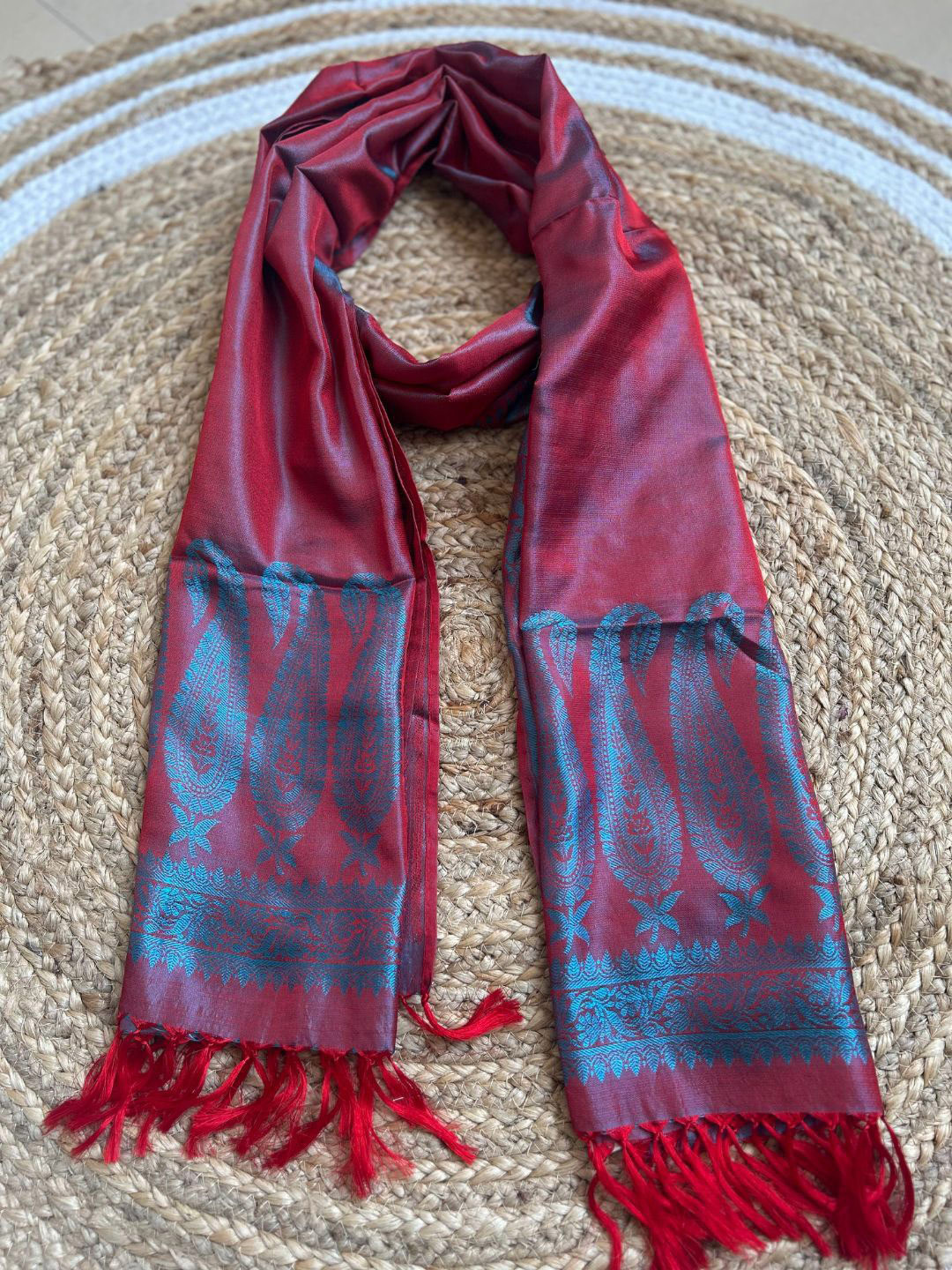 Weave Owl Women Woven Design Stole