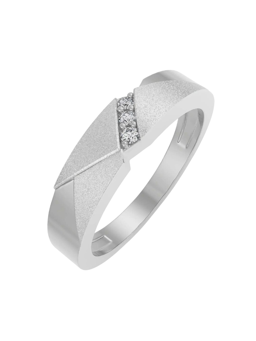 Emori Tiego Lab Diamond Band for Men in 18KT Gold