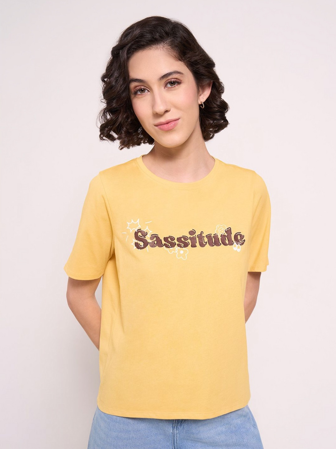 People Women Extended Sleeves Boxy T-shirt