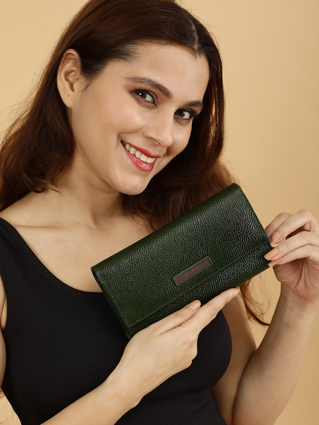 Steve Jhonson Women Green Wallets