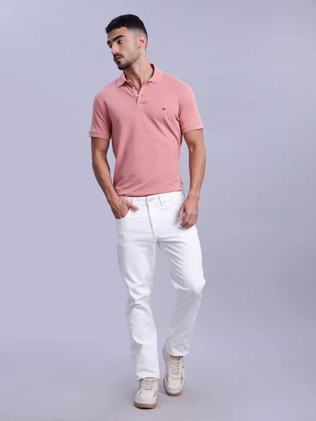 Tommy Hilfiger Men Urban Slim Slim Fit Low-Rise Stretchable Jeans