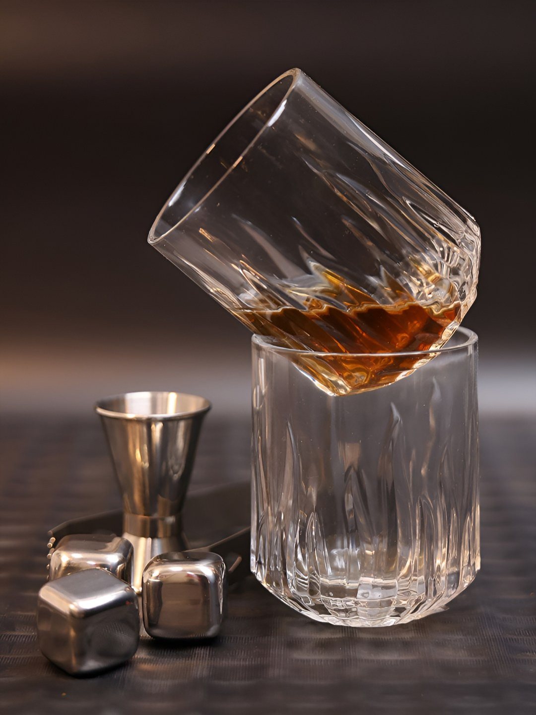 SMOKEY COCKTAIL Set Of 6 Flame Whiskey Premium Glass