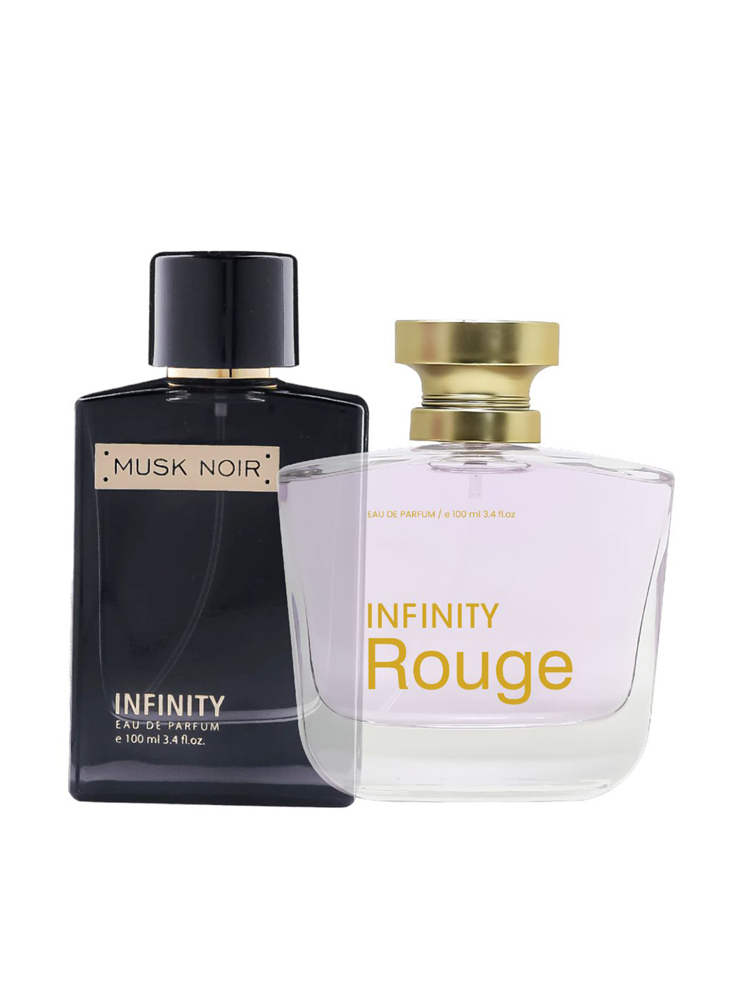 Infinity Set Of 2 Musk Noir And Rouge Eau De Parfum - 100 ml Each