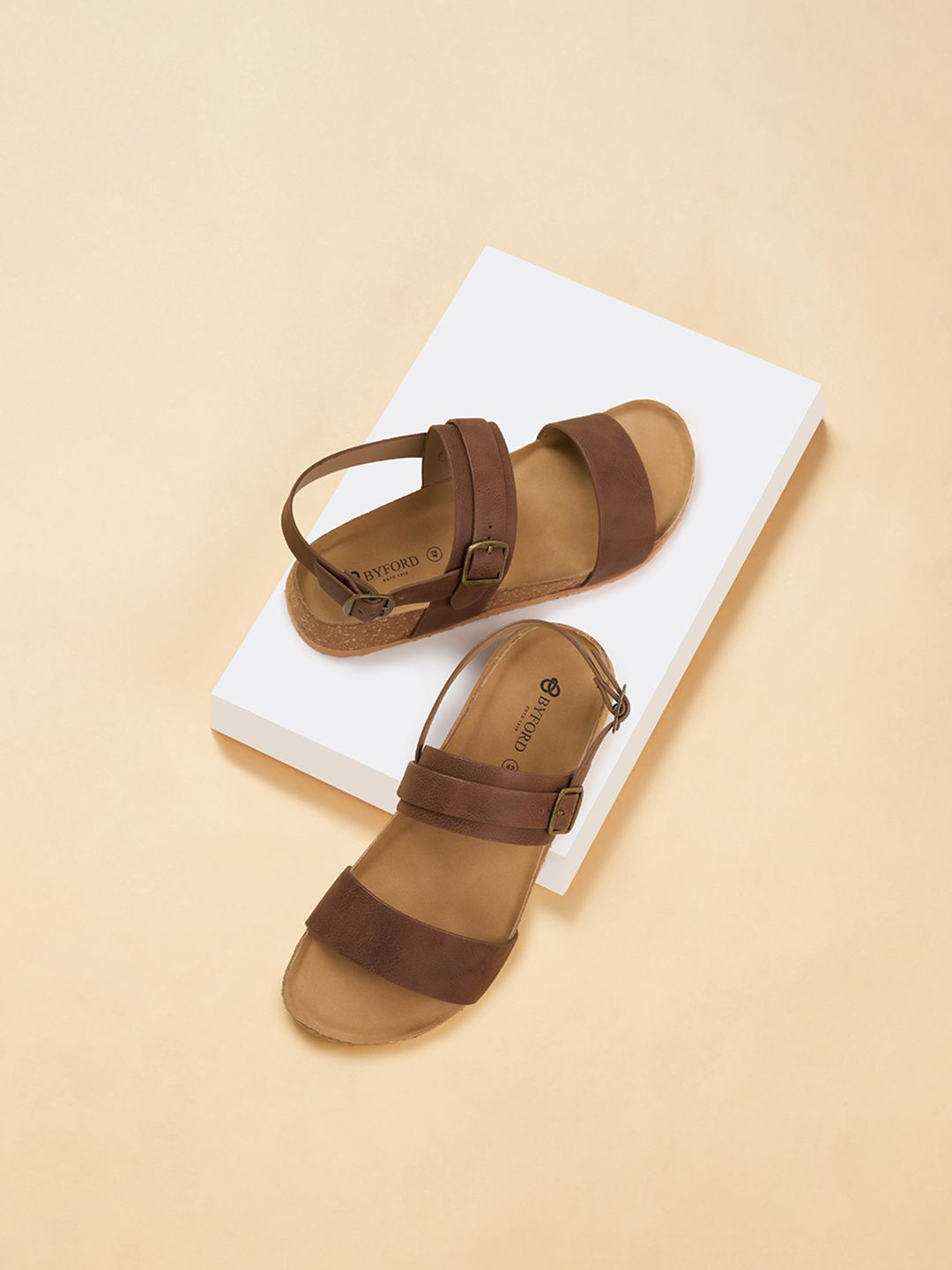 BYFORD by Pantaloons Round Toe Gladiators