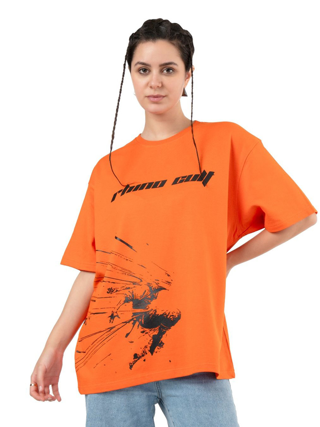 RHINO CULT Women Hooded T-shirt