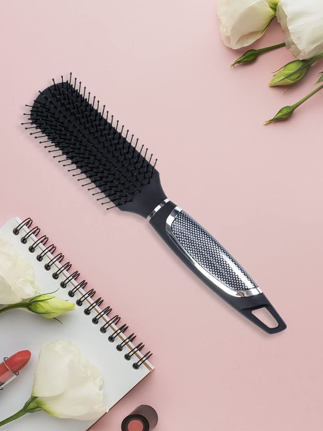 Omidazzle Premium Paddle Flat Hair Brush - Black - MDHB00006