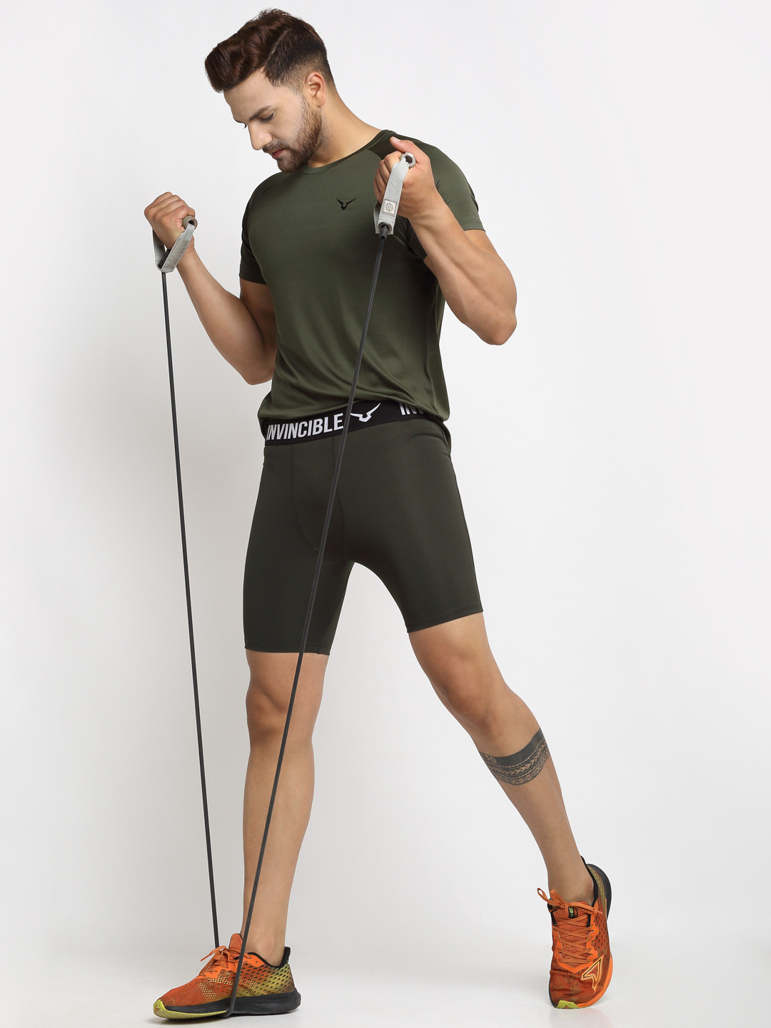 Invincible Men Pro Compress Performance Shorts