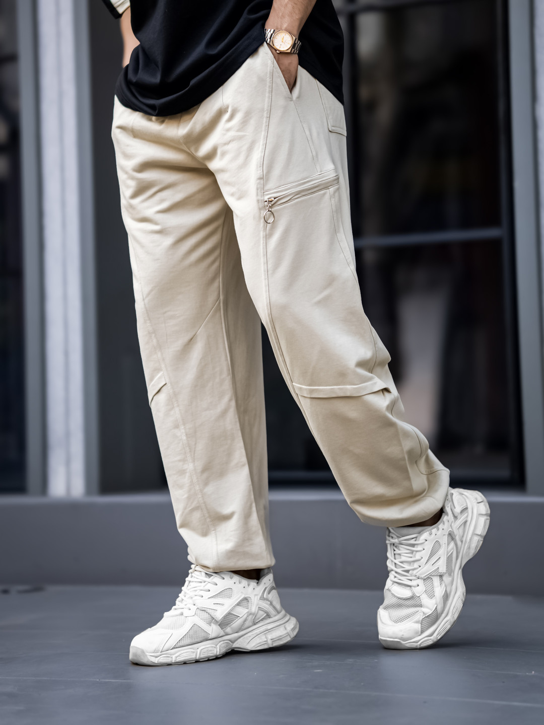 Maniac Baggy Fit Cotton Joggers