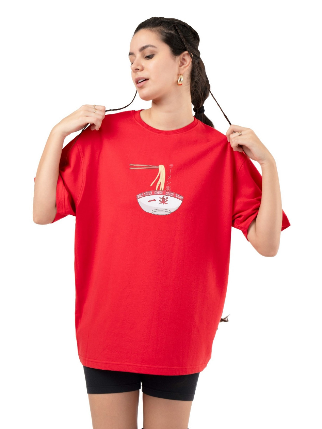 RHINO CULT Women Printed Applique T-shirt