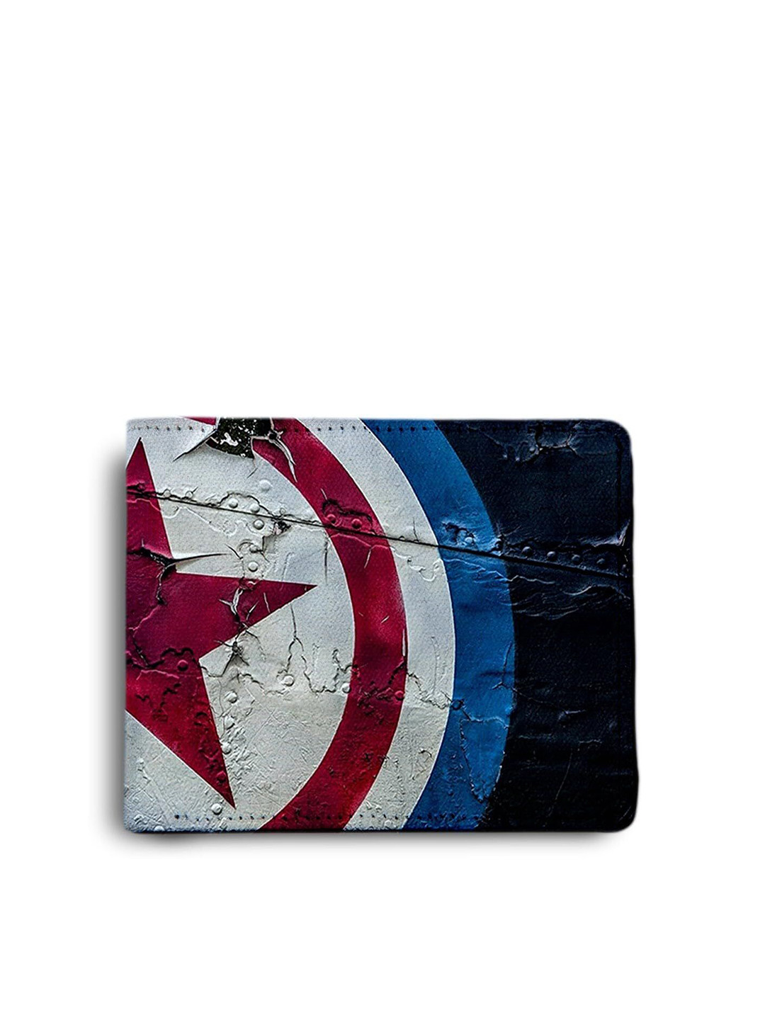 ShopMantra Men Printed PU Two Fold Wallet