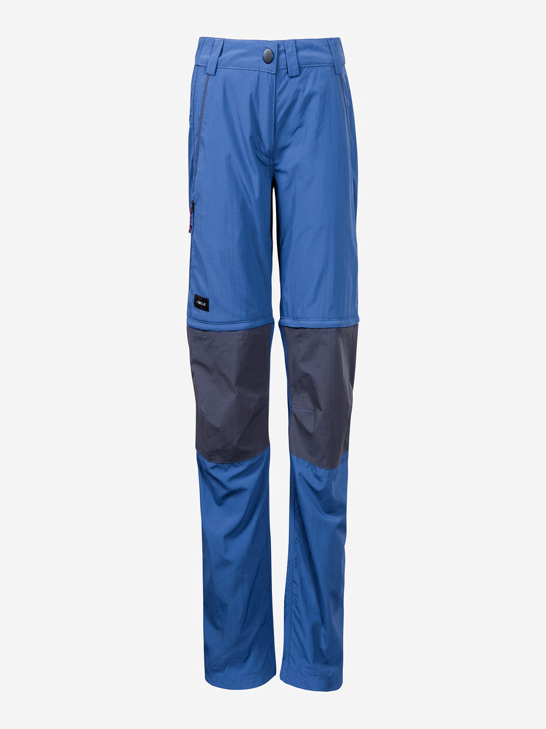 Decathlon Women's Mountain Trekking 2-in-1 Zip-Off Trousers MT100 - grey