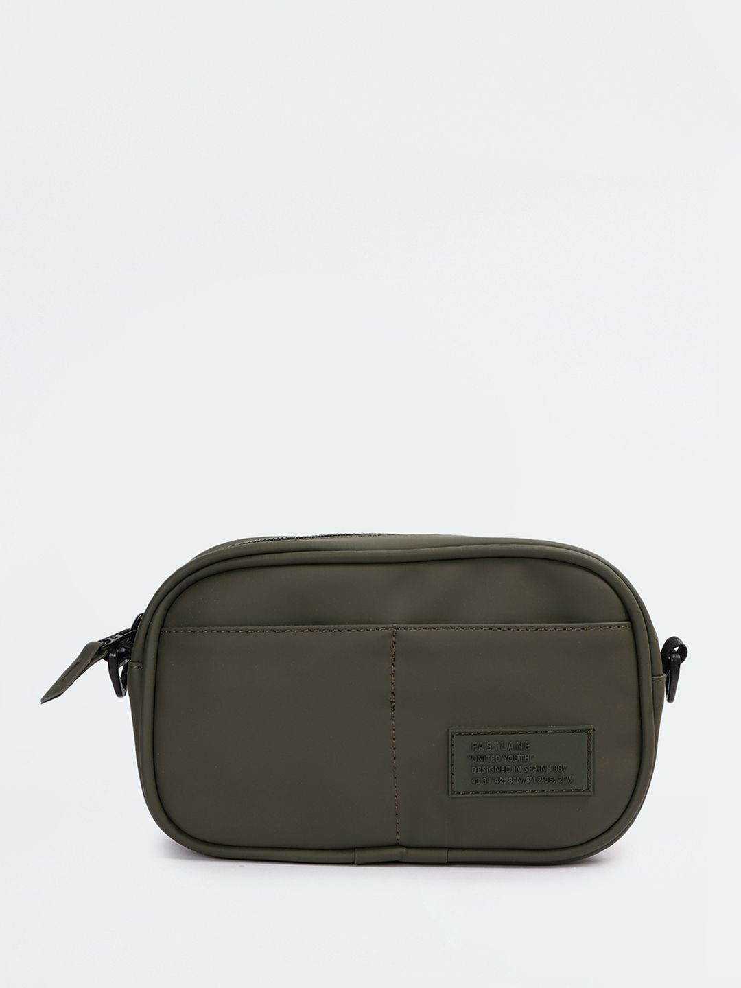 max Men Leather Messenger Bag