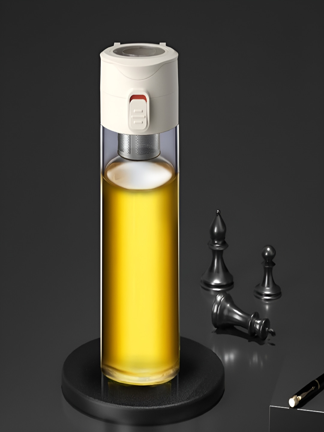 YELONA Transparent Solid Glass Light-weight Infuser - 300ml