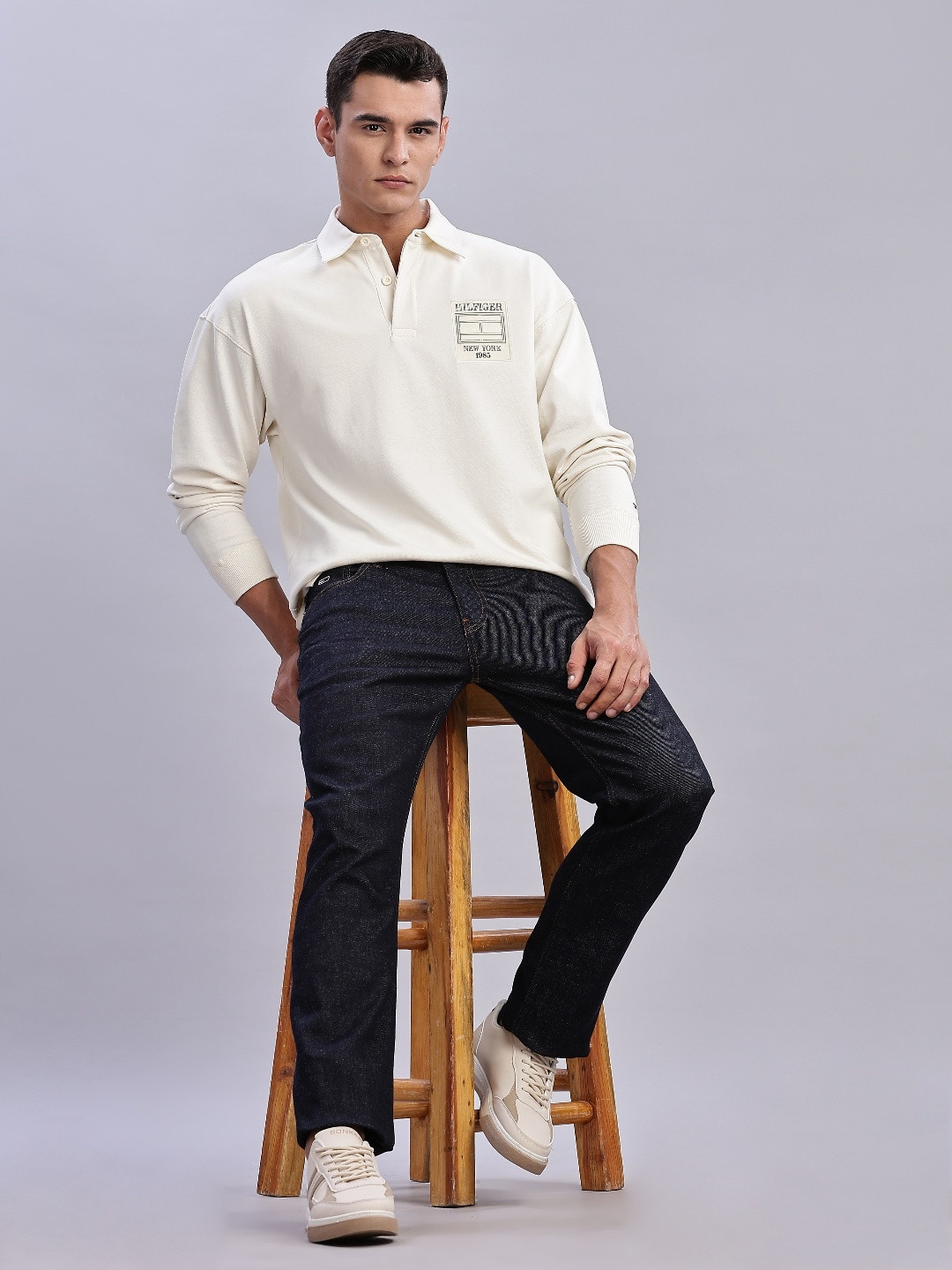 Tommy Hilfiger Men Urban Slim Slim Fit Light Fade Stretchable Jeans