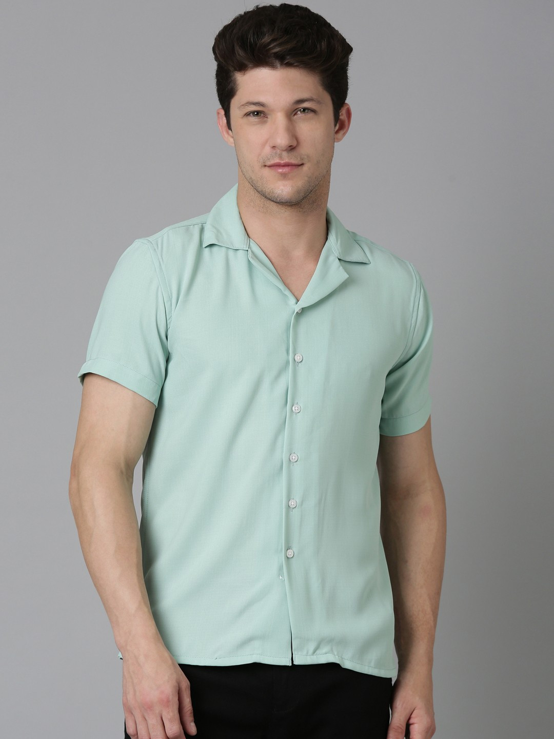 THE BEETEL HOUSE Men Relaxed Hippie Oversized Casual Shirt