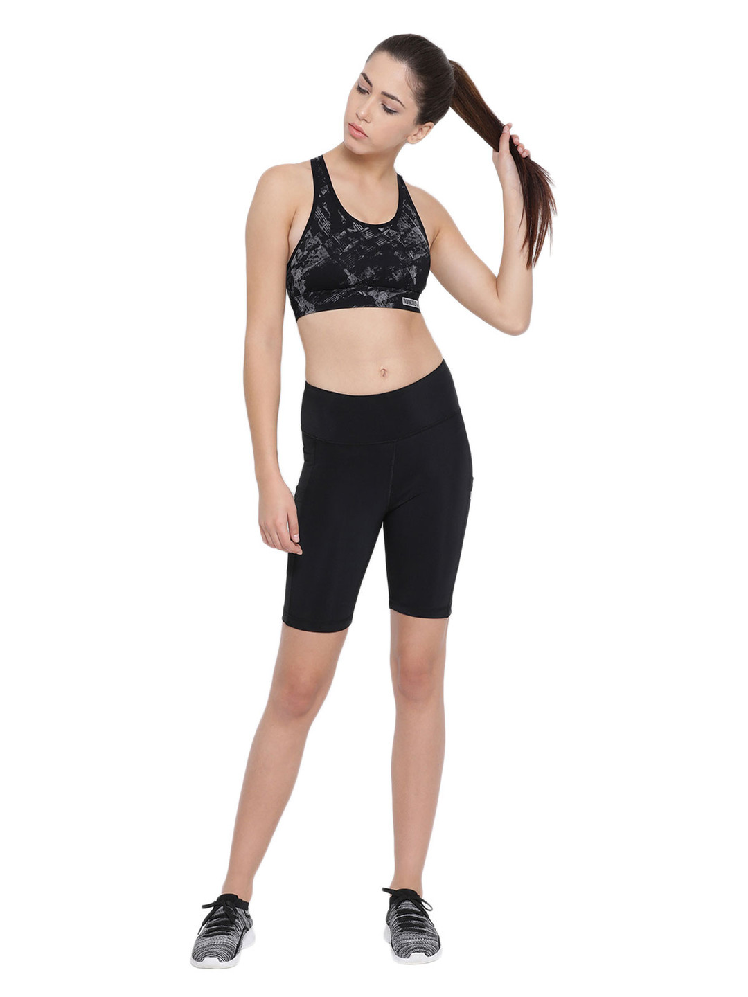 Invincible Women Training Side Pocket Shorts