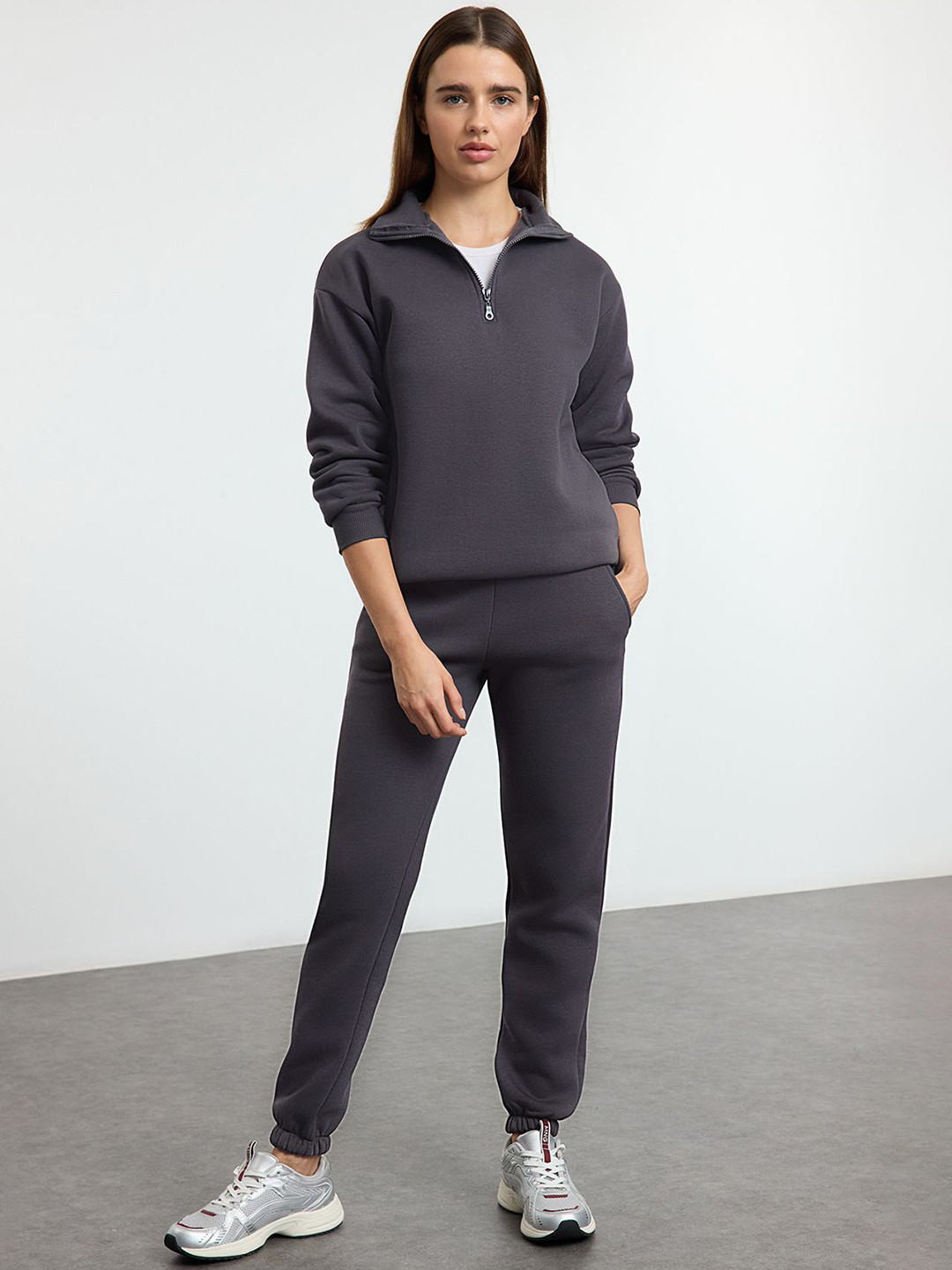 Trendyol Women Mock Collar Tracksuits