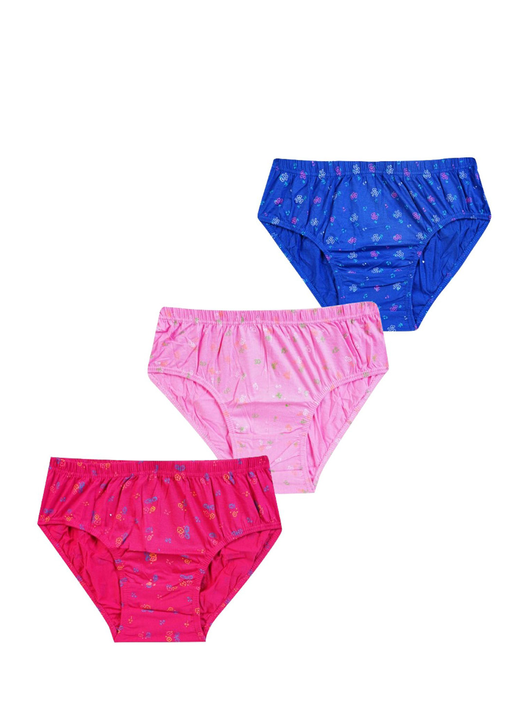 YELLOWDELIGHT Pack Of 3 Printed Hipster Briefs YD 737 Breeze (w) drk jty S-3p