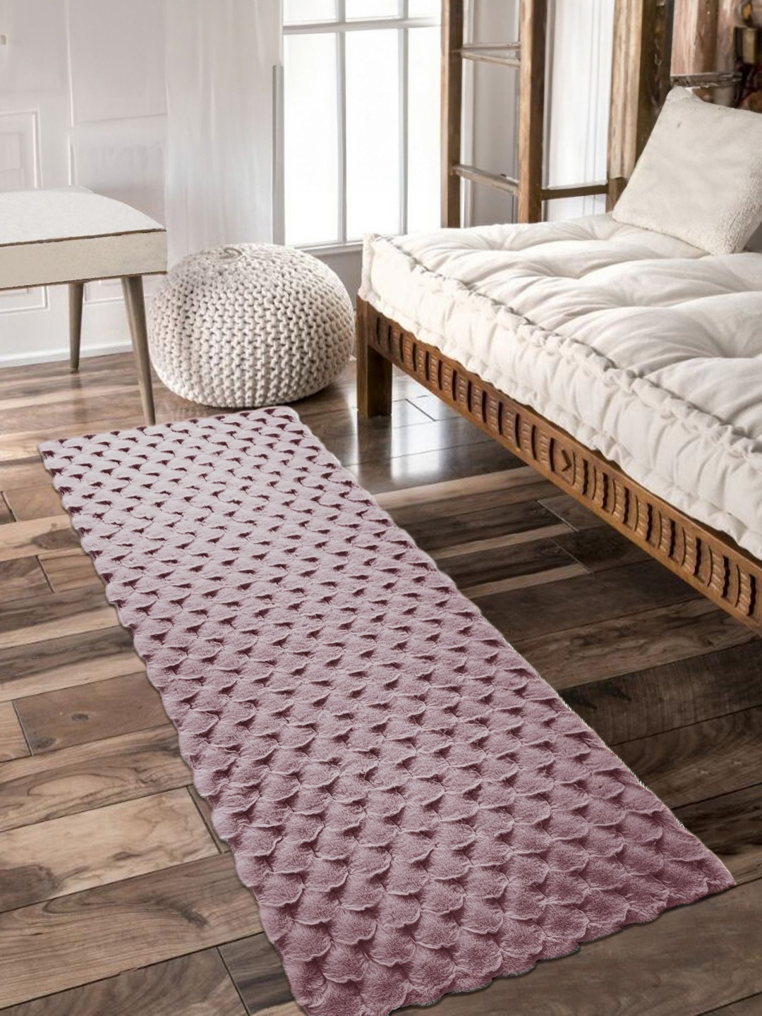 OBSESSIONS Pink Textured FloorRunners