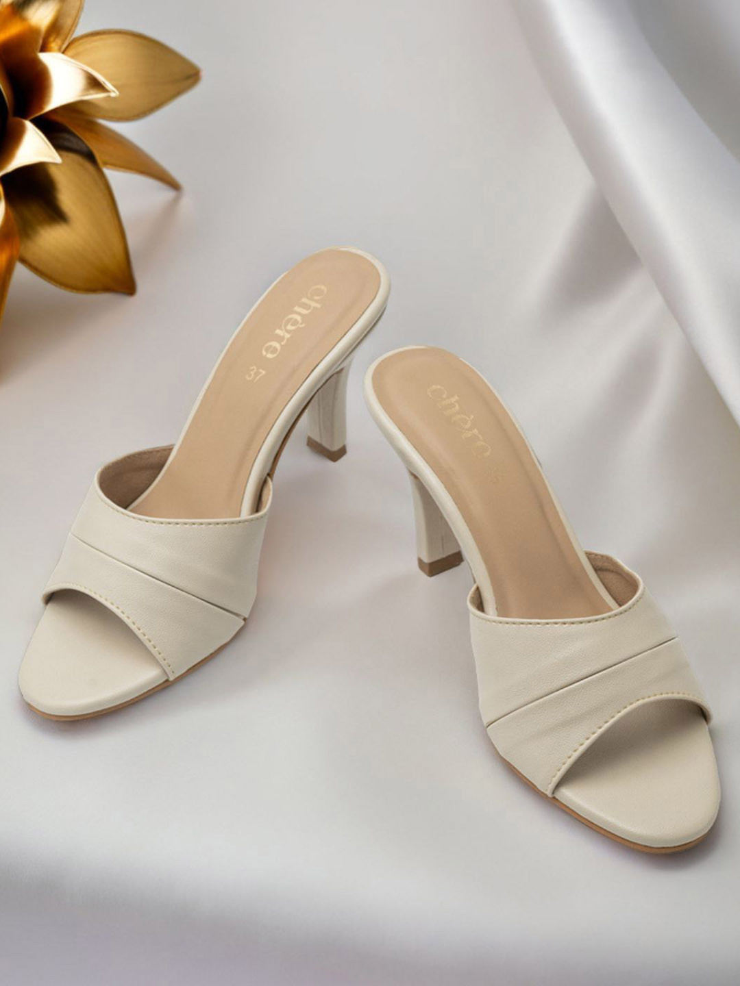 Chere Open Toe Heels