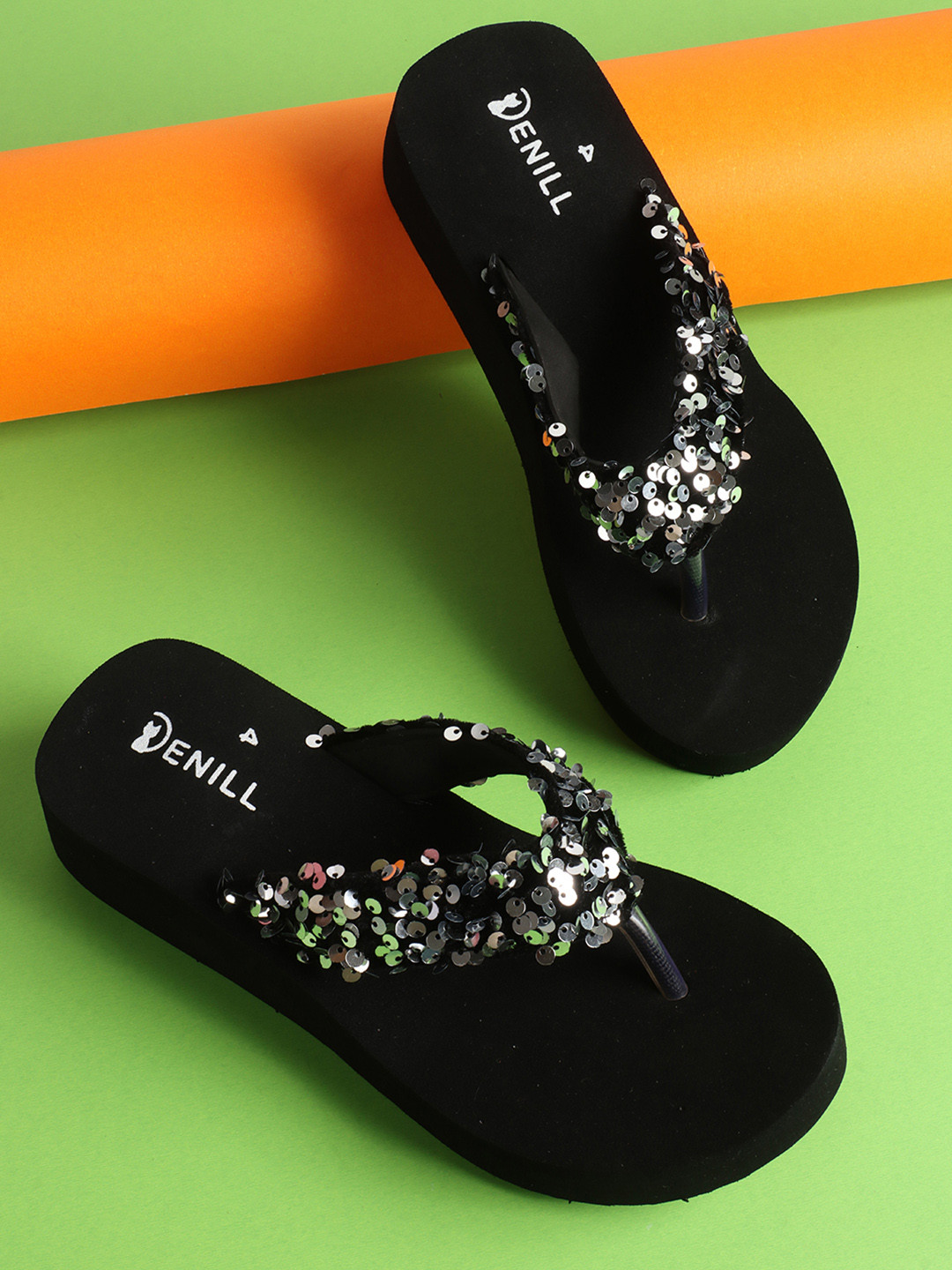 Denill Women Open Toe Flats